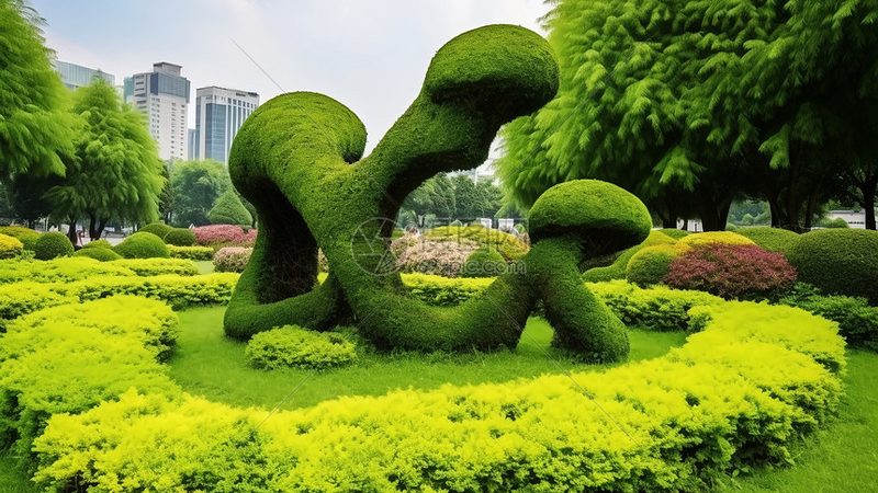 小区道路绿化效果图，如何判断专业度**